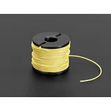 Silicone Cover Stranded-Core Wire - 50ft 30AWG Yellow - Image 1