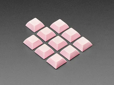 Pink DSA Keycaps for MX Compatible Switches - 10 pack