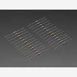 Through-Hole Resistors - 220 ohm 5% 1/4W - Pack of 25 - Image 2