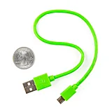 micro:bit USB Cable 300mm - Green - Image 4