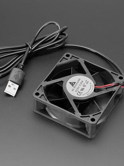 5V Square USB Fan - 7 cm