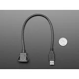 Snap-In Panel Mount Cable - USB A Extension Cable - Image 5
