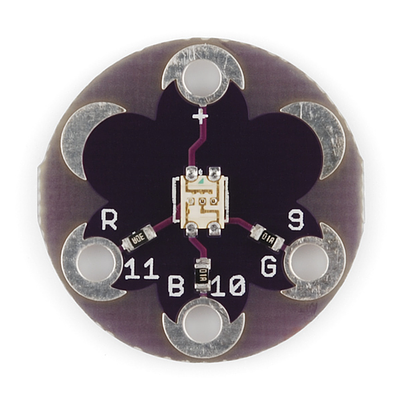 E-textiles LED Module Tri-color Module RGB