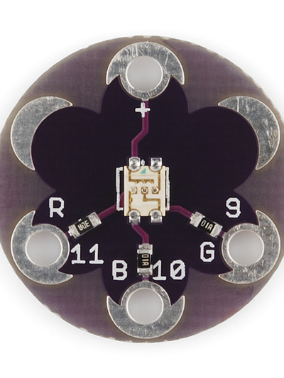 E-textiles LED Module Tri-color Module RGB