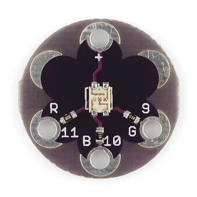 E-textiles LED Module Tri-color Module RGB