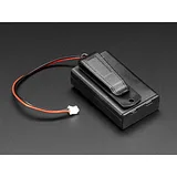 3 x AAA Battery Holder with On/Off Switch, JST, and Belt Clip - Image 1