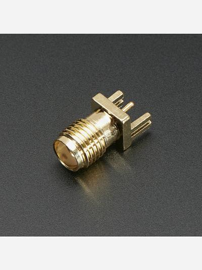 Edge-Launch SMA Connector for 0.8mm / 0.031 Slim PCBs