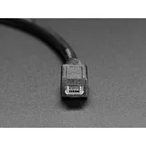 Panel Mount Cable USB C to Micro B Male - 30cm - Image 3