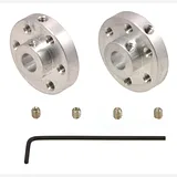 Pololu Universal Aluminum Mounting Hub for 6mm Shaft, #4-40 Holes (2-Pack) - Image 2