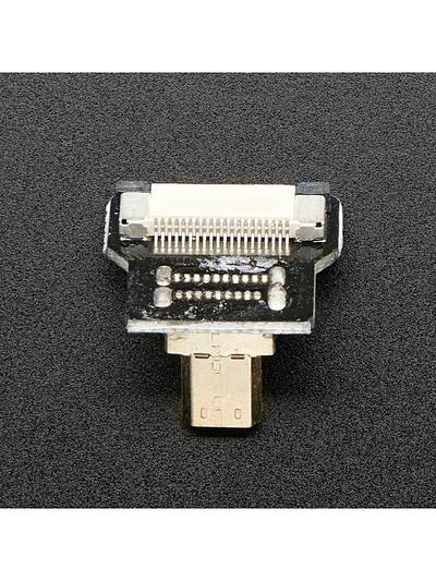 DIY HDMI Cable Parts - Right Angle (R Bend) Micro HDMI Plug