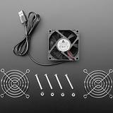 5V Square USB Fan - 7 cm - Image 3