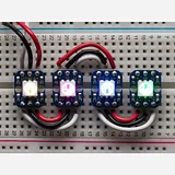 Breadboard-friendly RGB Smart NeoPixel - Pack of 4 - Image 1