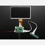 HDMI 4 Pi: 7 Display no Touchscreen 1024x600 w/ Mini Driver - Image 4
