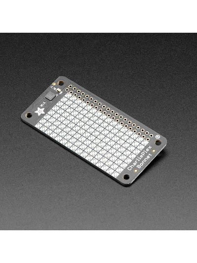 Adafruit CharliePlex LED Matrix Bonnet - 8x16 Yellow LEDs