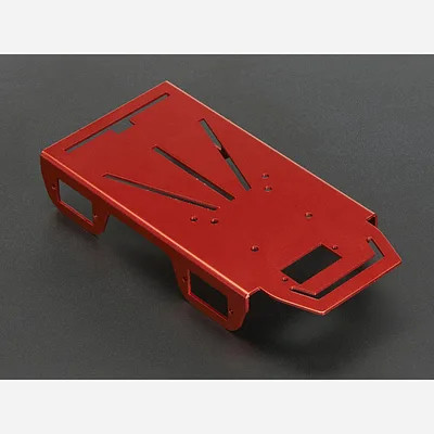 Anodized Aluminum Metal Chasis for a Mini Robot Rover