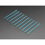 Break-away 0.1 36-pin strip male header - Blue - 10 pack - Image 1