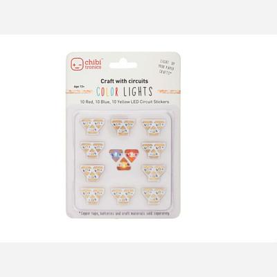 Red, Yellow, and Blue MegaPack Circuit Stickers