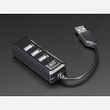 USB Mini Hub with Power Switch - Image 1