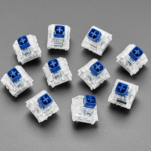 Kailh Mechanical Key Switches - Clicky Navy Blue - 10 pack