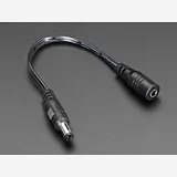 3.5 / 1.3mm or 3.8 / 1.1mm to 5.5 / 2.1mm DC Jack Adapter Cable - Image 1