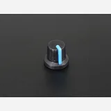 Potentiometer Knob - Soft Touch T18 - Blue - Image 2