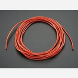 Silicone Cover Stranded-Core Wire - 2m 26AWG Red - Image 2