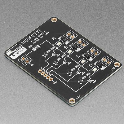 Mosfetti 4 Channel MOSFET Driver Board by Monk Makes