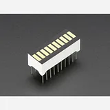 10 Segment Light Bar Graph LED Display - White [KWL-R1025WB-Y] - Image 3