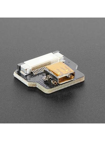 DIY HDMI Cable Parts - Straight Micro HDMI Socket Adapter