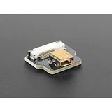 DIY HDMI Cable Parts - Straight Micro HDMI Socket Adapter - Image 1