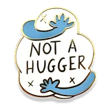 Not a Hugger Lapel Pin - Image 5