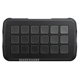 Waveshare SK18 AI Voice Control Panel - 18 Macro Keys, Linux/QMK, AIDA64 Support - Image 2