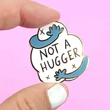 Not a Hugger Lapel Pin - Image 6