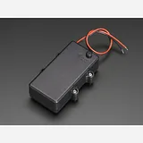 Waterproof 2xAA Battery Holder with On/Off Switch - Image 1
