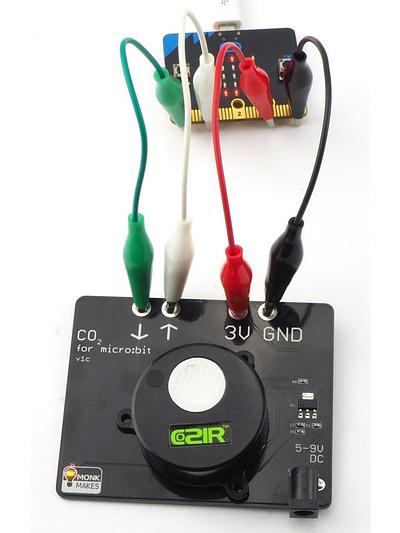 Monk Makes CO2 Sensor for micro:bit