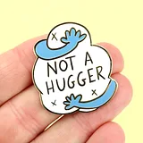 Not a Hugger Lapel Pin - Image 8