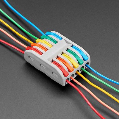 Snap Action 5-to-5 Wiring Block Connector