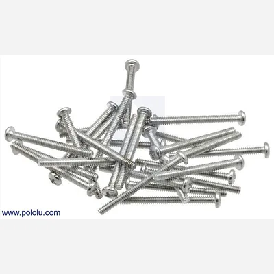 Machine Screw: #4-40, 1 1/4 Length, Phillips (25-pack)