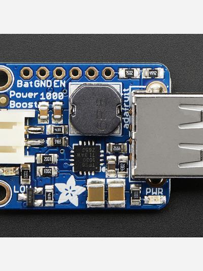 PowerBoost 1000 Basic - 5V USB Boost @ 1000mA from 1.8V+