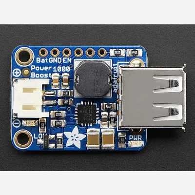 PowerBoost 1000 Basic - 5V USB Boost @ 1000mA from 1.8V+