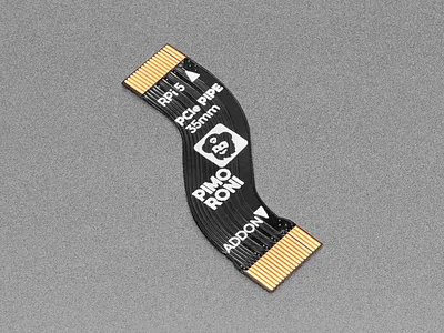 PCIe Flex Cable for NVMe Base and Raspberry Pi 5 – PCIe Pipe