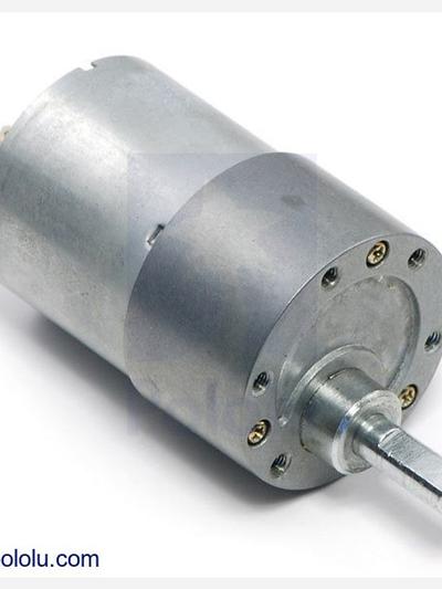 70:1 Metal Gearmotor 37Dx54L mm