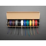 Hook-up Wire Spool Set - 22AWG Stranded-Core - 10 x 25ft - Image 4