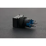 Self Locking Lamp Press Button-Blue - Image 2
