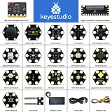 Micro:bit Honeycomb Smart Wearable Programmable E-Textile - Image 1