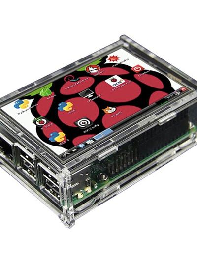 Acrylic Case for Raspberry Pi 3.5inch LCD Display