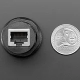 RJ-50 (10P10C) Round Panel Mount Adapter Plug - Image 7