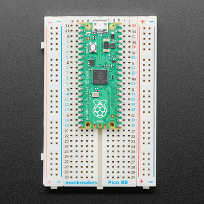 Solderless Breadboard for Raspberry Pi Pico by Monk Makes