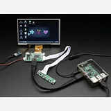 HDMI 4 Pi: 7 Display w/Touchscreen 1024x600 w/ Mini Driver - Image 1