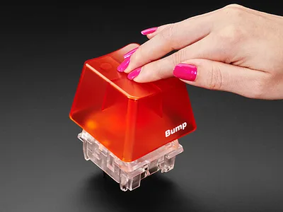Kailh Big Mechanical Key Switch - Tactile Burnt Orange - 1 Piece